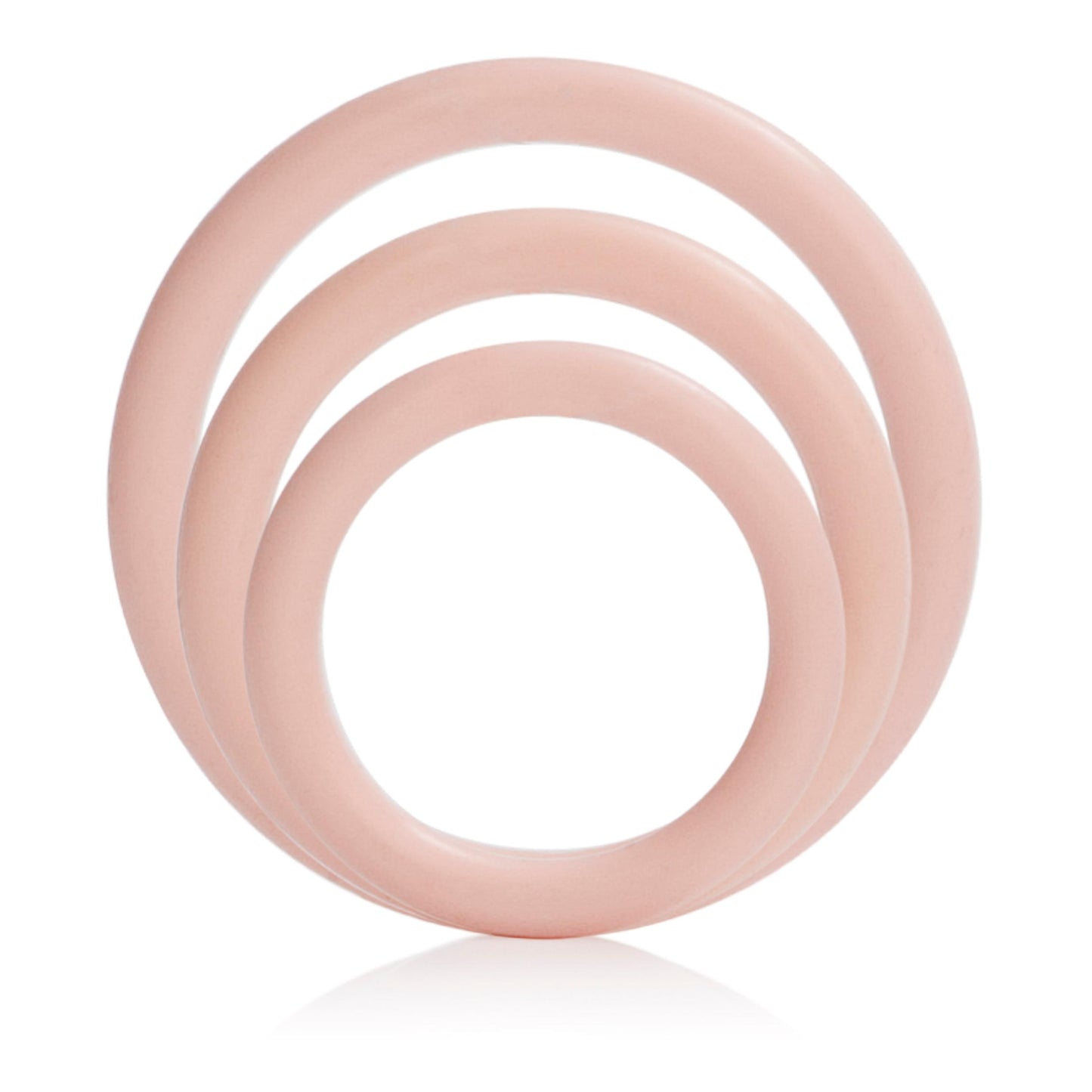 Silicone Support Rings - Ivory | 716770062482 | Available at EroticWarehouse.com