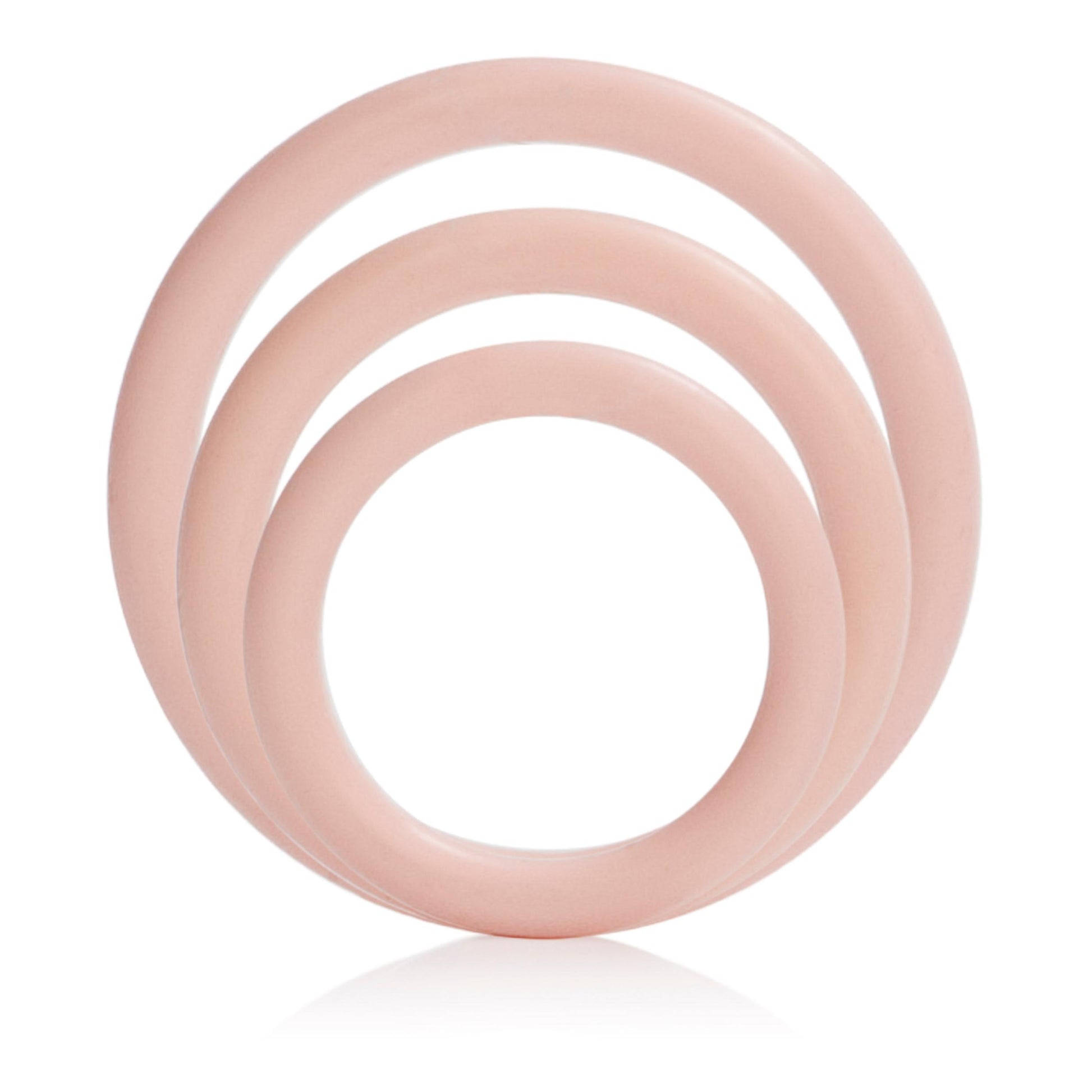 Silicone Support Rings - Ivory | 716770062482 | Available at EroticWarehouse.com