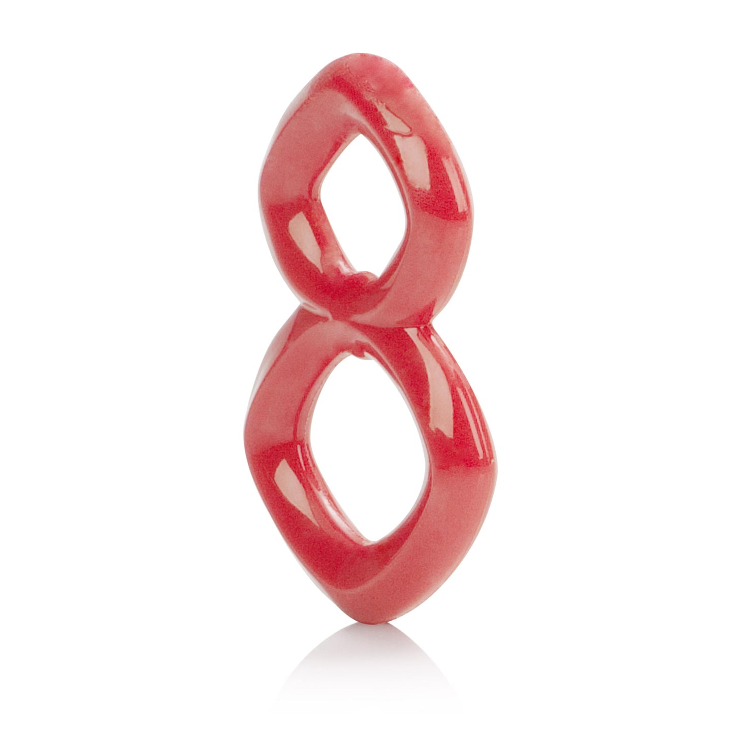 Crazy 8 Ring - Red | 716770061478 | Available at EroticWarehouse.com