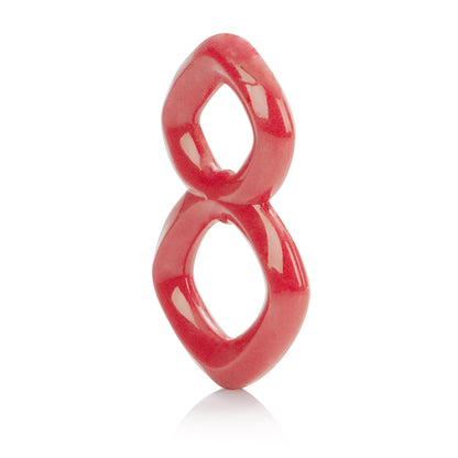 Crazy 8 Ring - Red | 716770061478 | Available at EroticWarehouse.com