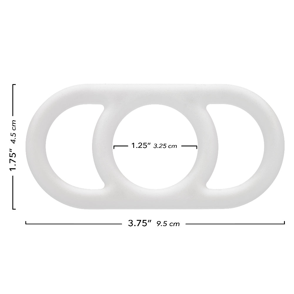 Alpha Liquid Silicone Commander Ring - Natural | 716770108210 | Available at EroticWarehouse.com