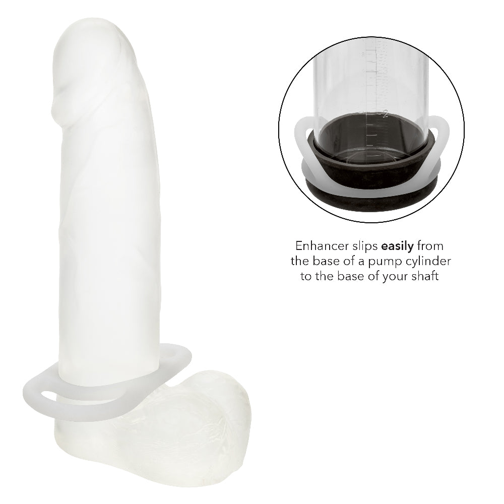Alpha Liquid Silicone Commander Ring - Natural | 716770108210 | Available at EroticWarehouse.com