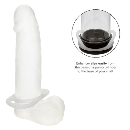Alpha Liquid Silicone Commander Ring - Natural | 716770108210 | Available at EroticWarehouse.com