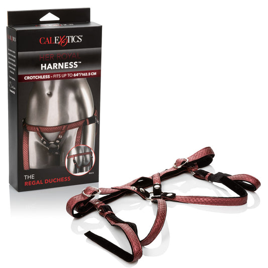 Her Royal Harness the Regal Duchess - Red | 716770092021 | Available at EroticWarehouse.com