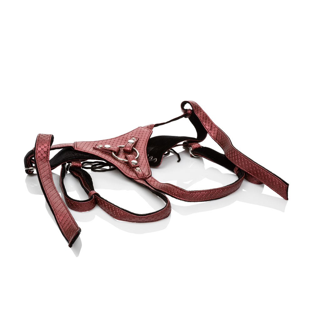 Her Royal Harness the Regal Queen - Red | 716770092045 | Available at EroticWarehouse.com