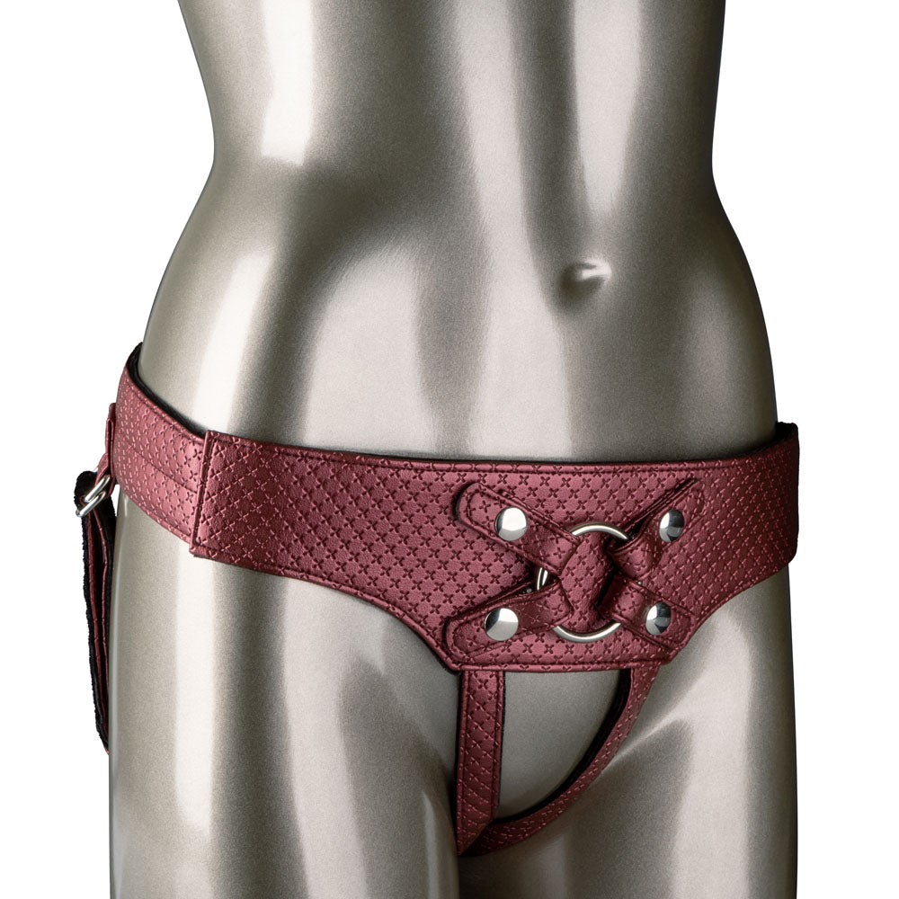 Her Royal Harness the Regal Empress - Red | 716770092069 | Available at EroticWarehouse.com