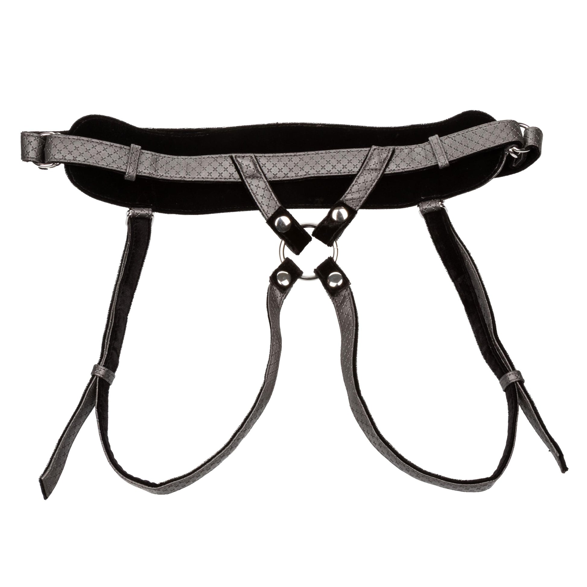Her Royal Harness the Regal Princess - Pewter | 716770094803 | Available at EroticWarehouse.com