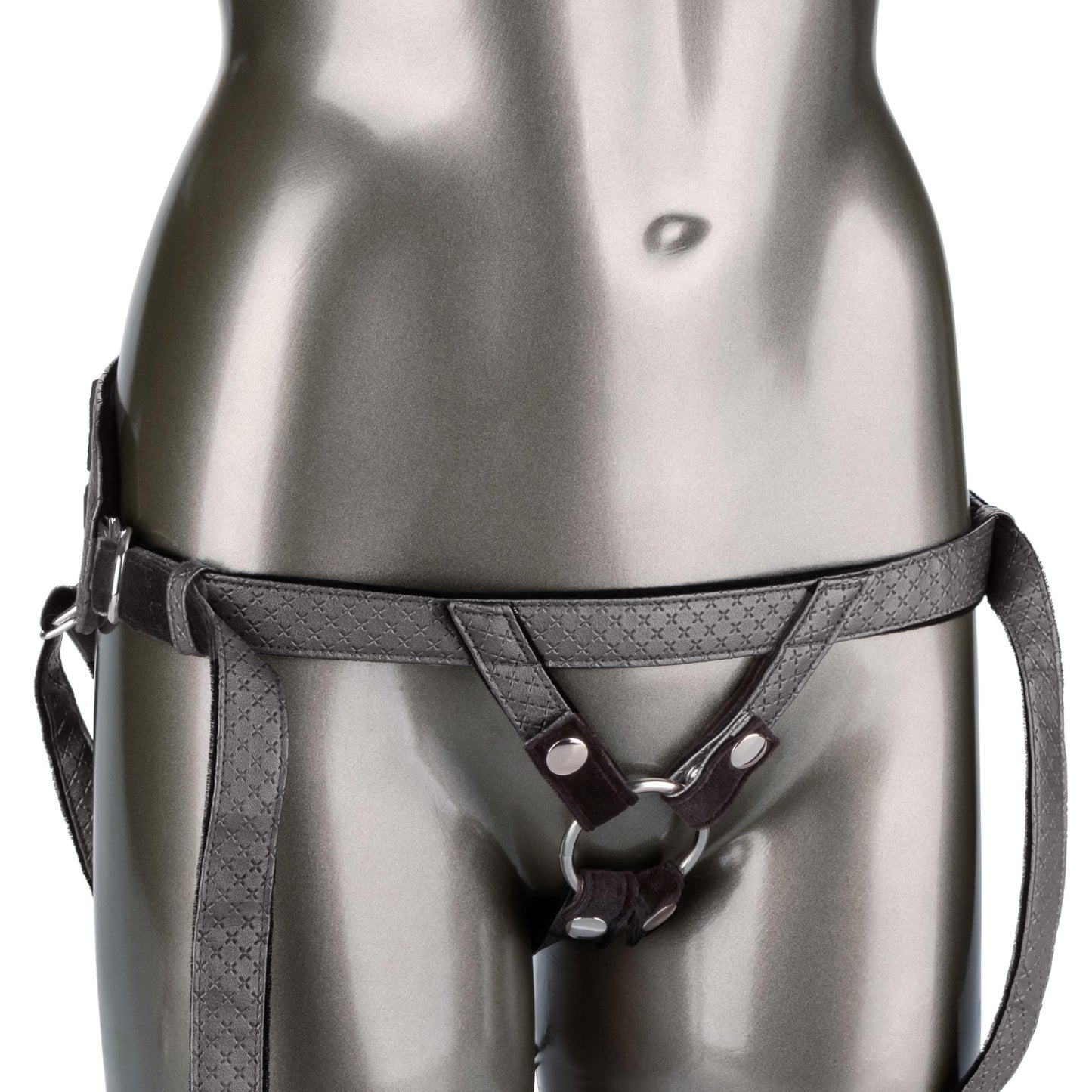 Her Royal Harness the Regal Princess - Pewter | 716770094803 | Available at EroticWarehouse.com
