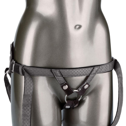 Her Royal Harness the Regal Princess - Pewter | 716770094803 | Available at EroticWarehouse.com