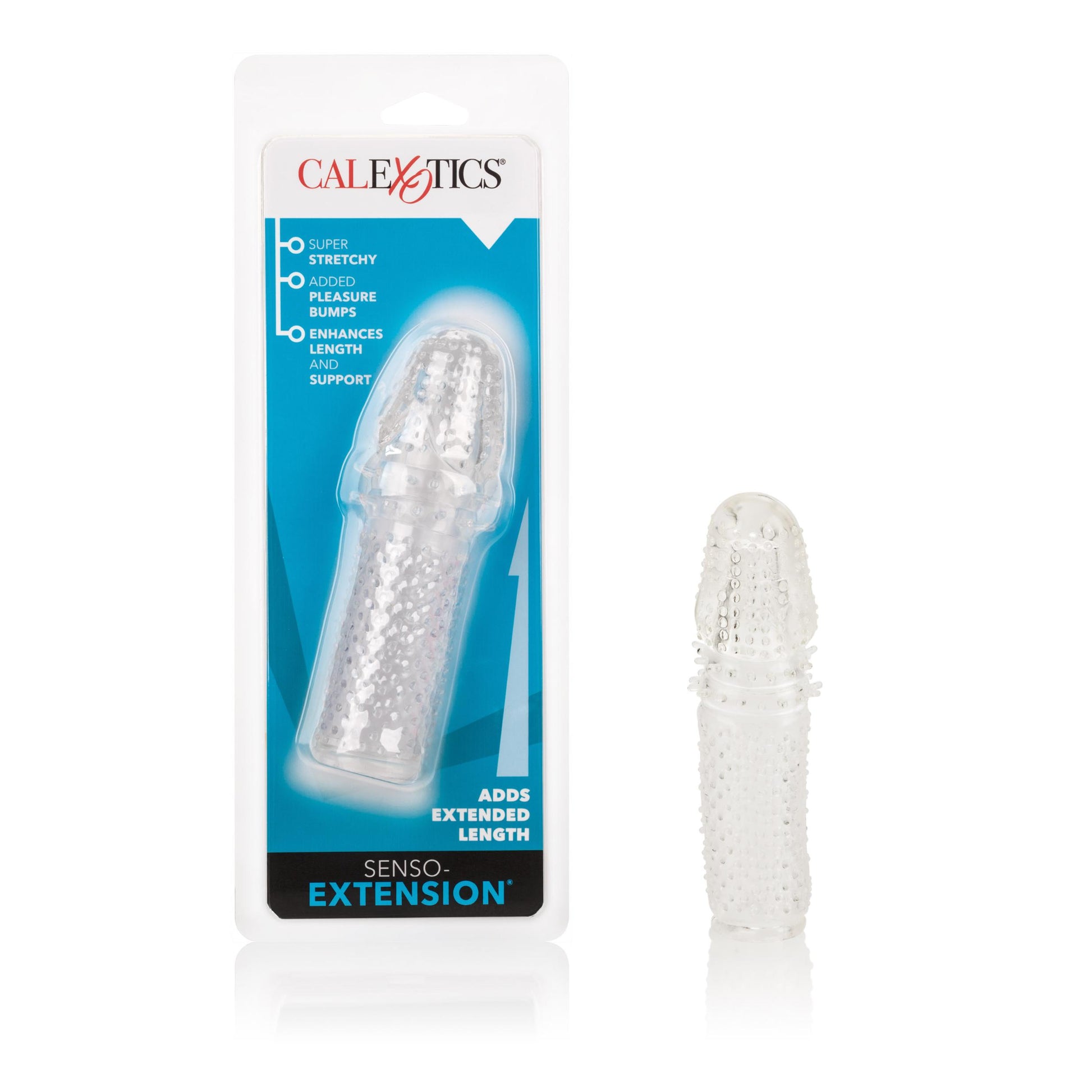 Senso Extension - Clear | 716770006967 | Available at EroticWarehouse.com