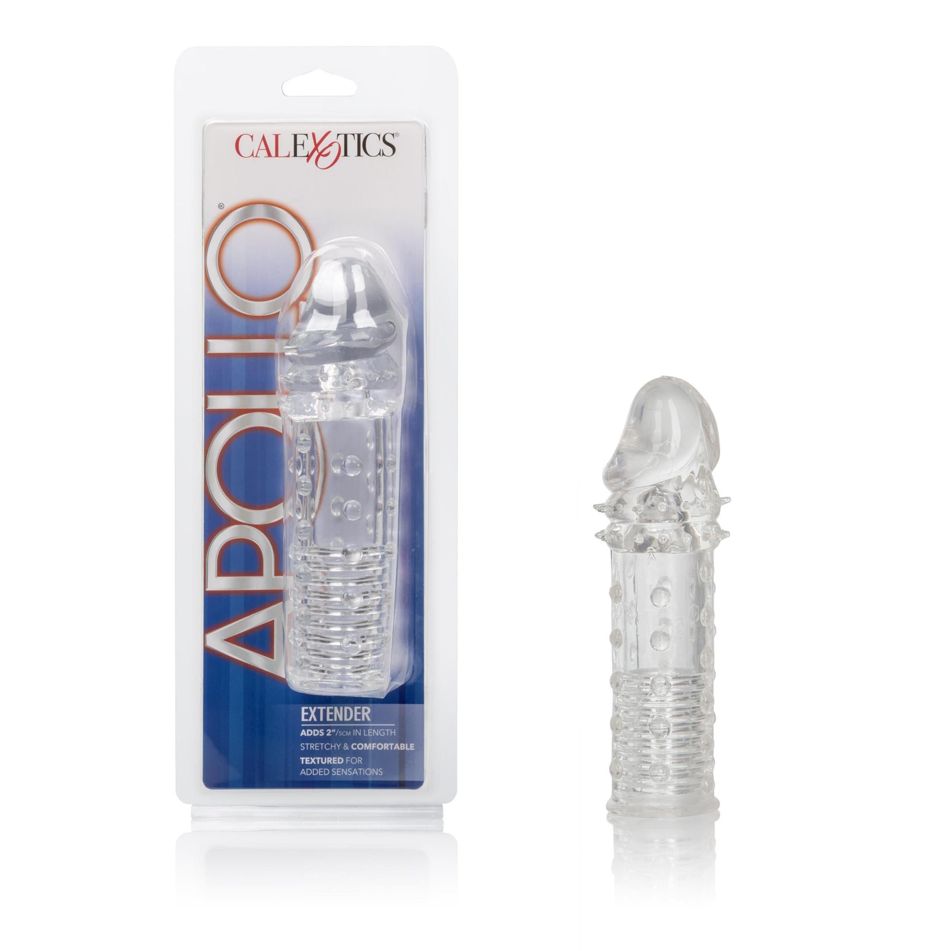 Apollo Extender - Clear | 716770084033 | Available at EroticWarehouse.com