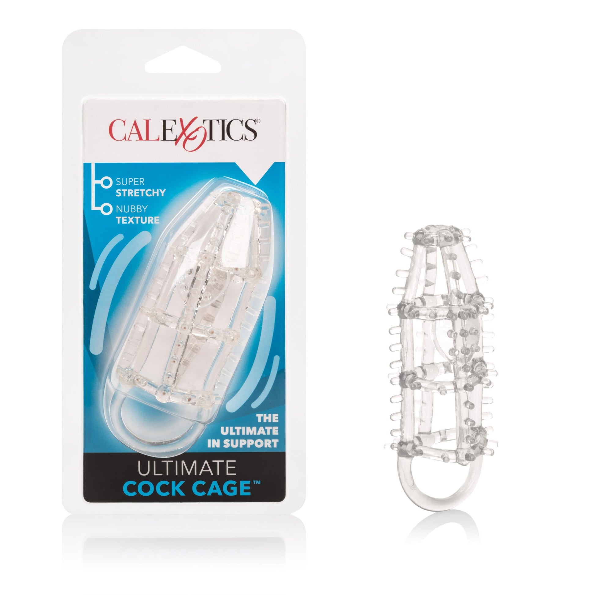 Ultimate Cock Cage - Clear | 716770061973 | Available at EroticWarehouse.com