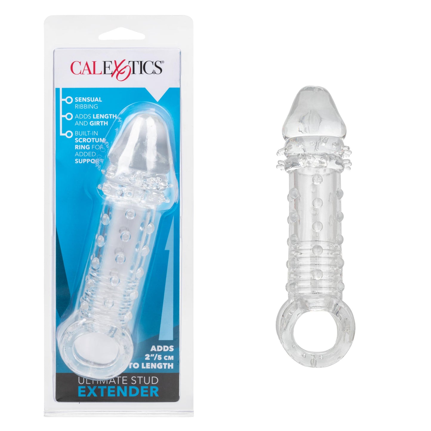 Ultimate Stud Extender - Clear | 716770094476 | Available at EroticWarehouse.com