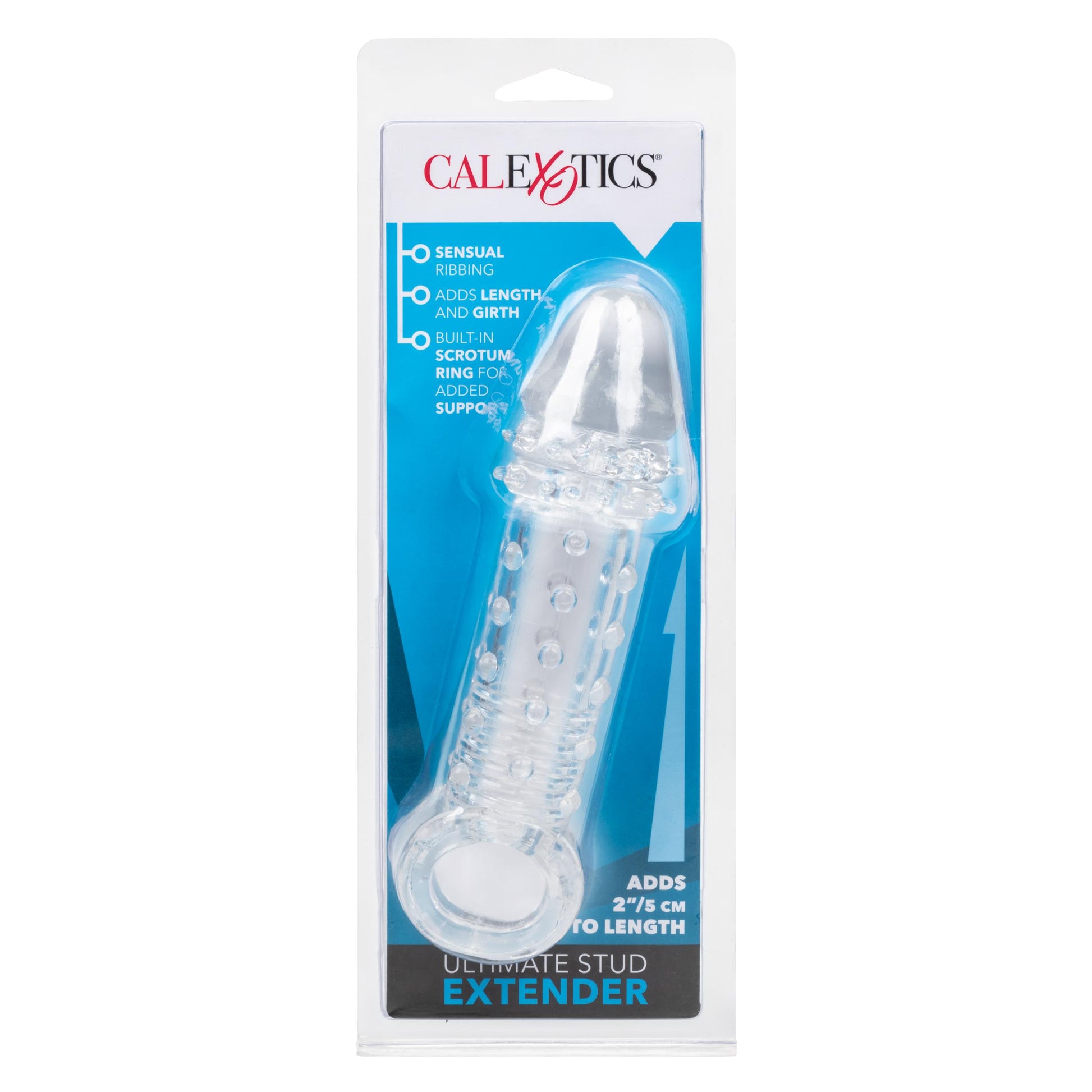 Ultimate Stud Extender - Clear | 716770094476 | Available at EroticWarehouse.com