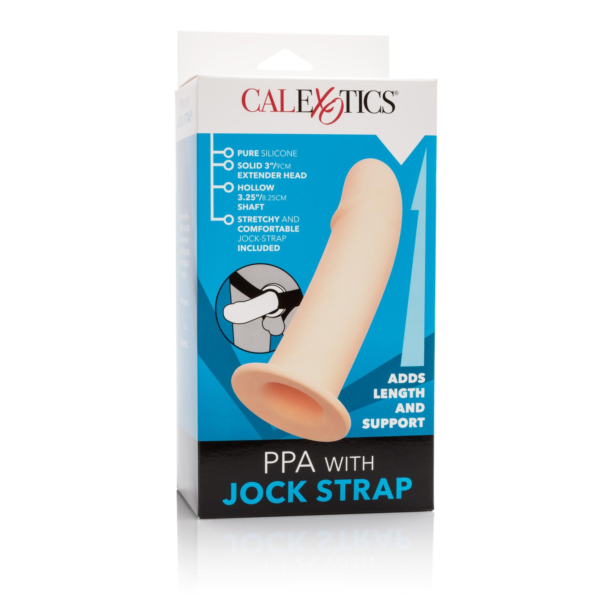 Ppa With Jock Strap - Ivory | 716770089793 | Available at EroticWarehouse.com