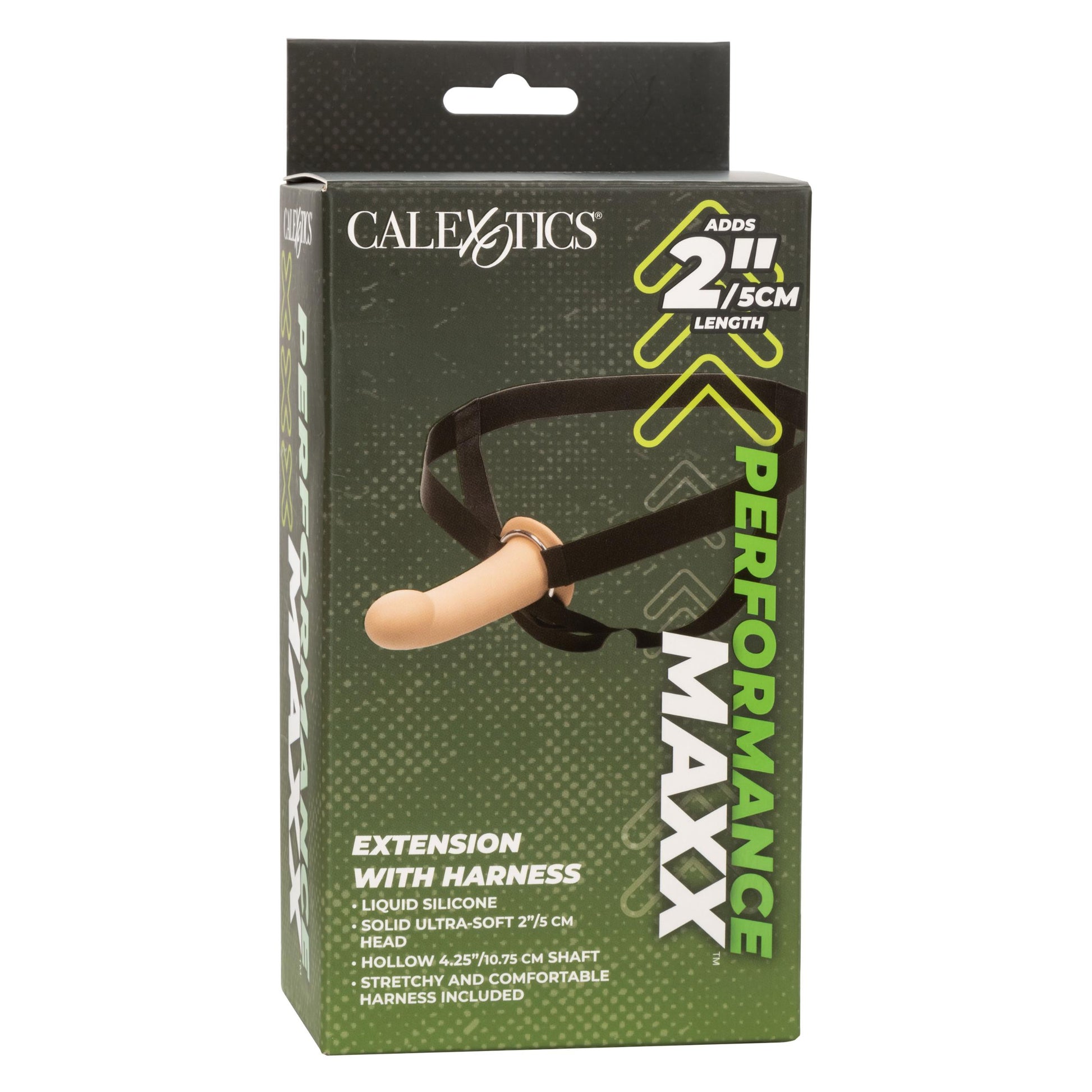 Performance Maxx Extension With Harness - Ivory | 716770101990 | Available at EroticWarehouse.com