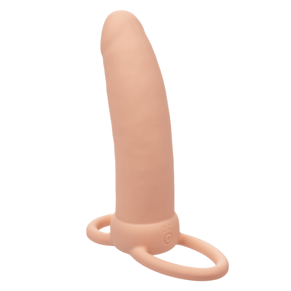 Performance Maxx Rechargeable Thick Dual Penetrator - Ivory | 716770109293 | Available at EroticWarehouse.com
