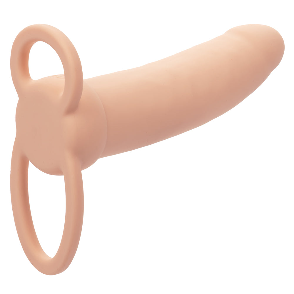 Performance Maxx Rechargeable Thick Dual Penetrator - Ivory | 716770109293 | Available at EroticWarehouse.com