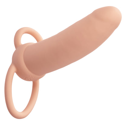 Performance Maxx Rechargeable Thick Dual Penetrator - Ivory | 716770109293 | Available at EroticWarehouse.com