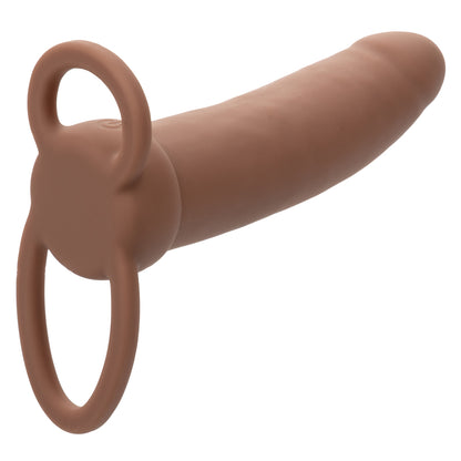Performance Maxx Rechargeable Thick Dual Penetrator - Brown | 716770109309 | Available at EroticWarehouse.com