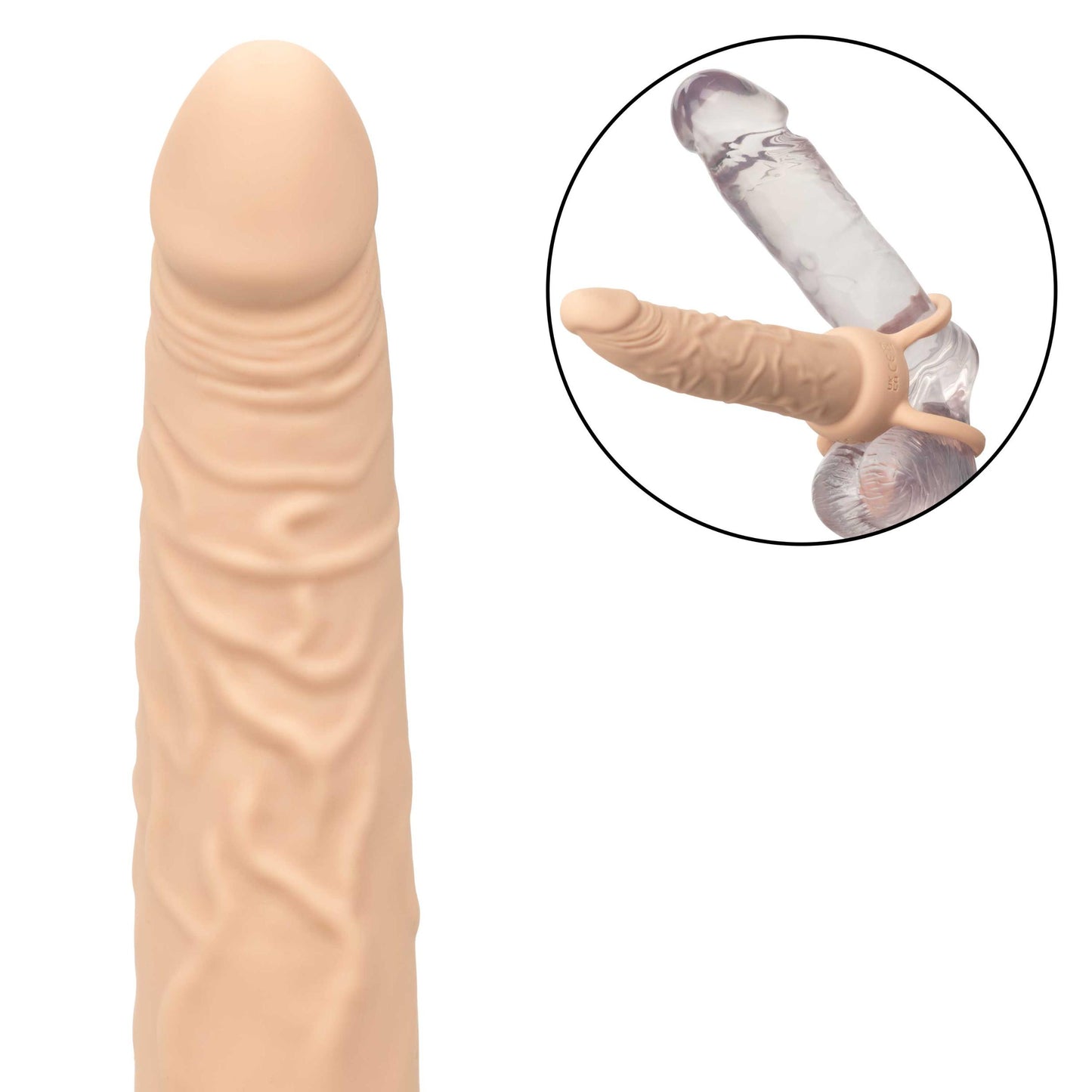 Performance Maxx Rechargeable Dual Penetrator - Ivory | 716770104885 | Available at EroticWarehouse.com