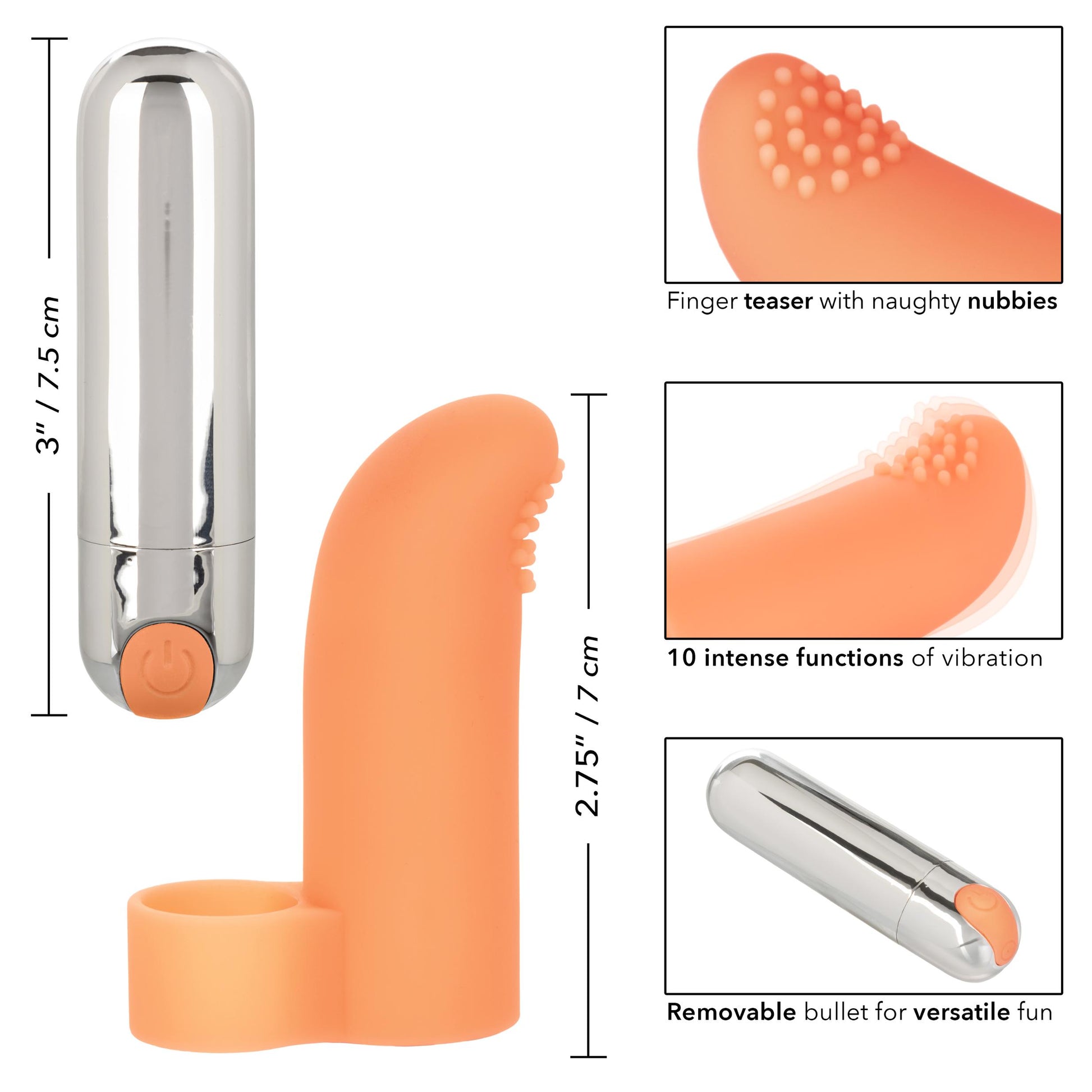 Intimate Play Rechargeable Finger Tickler | 716770094759 | Available at EroticWarehouse.com