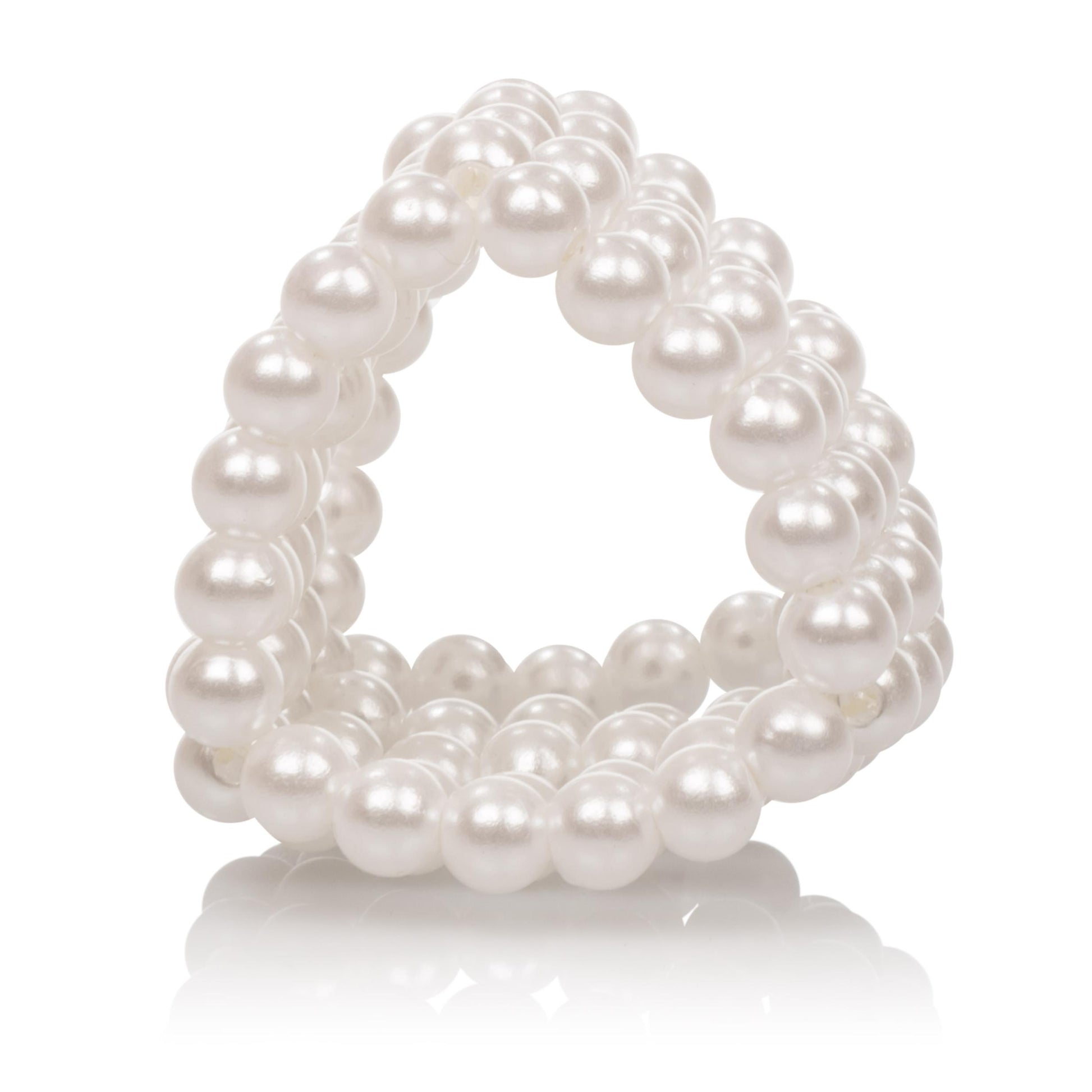 Basic Essentials Pearl Stroker Beads - Small | 716770054708 | Available at EroticWarehouse.com