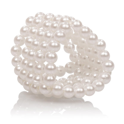 Basic Essentials Pearl Stroker Beads - Small | 716770054708 | Available at EroticWarehouse.com