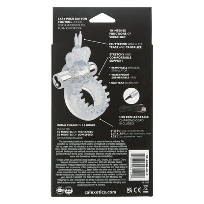 Wireless Butterfly Ring Rechargeable | 716770041029 | Available at EroticWarehouse.com