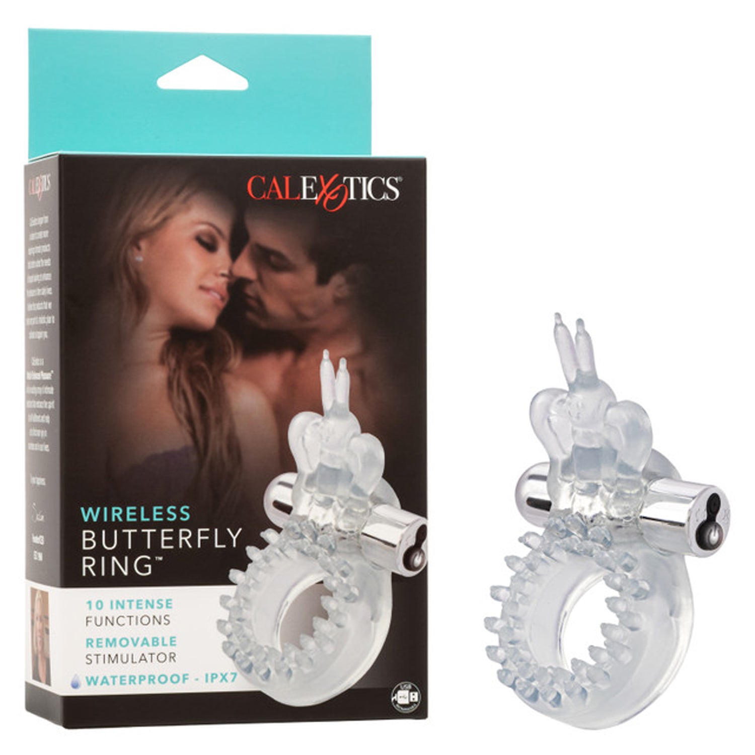 Wireless Butterfly Ring Rechargeable | 716770041029 | Available at EroticWarehouse.com