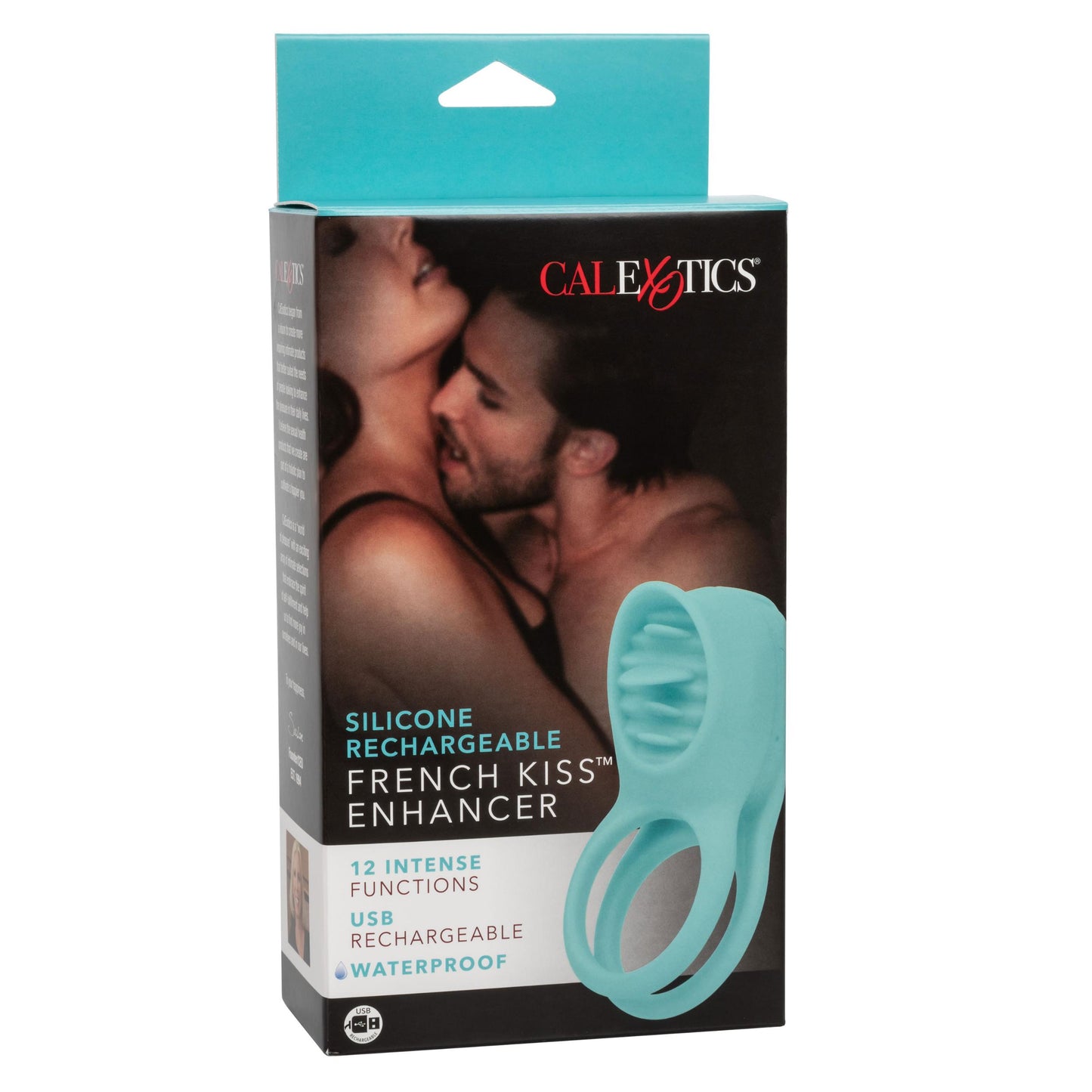 Silicone Rechargeable French Kiss Enhancer | 716770098436 | Available at EroticWarehouse.com