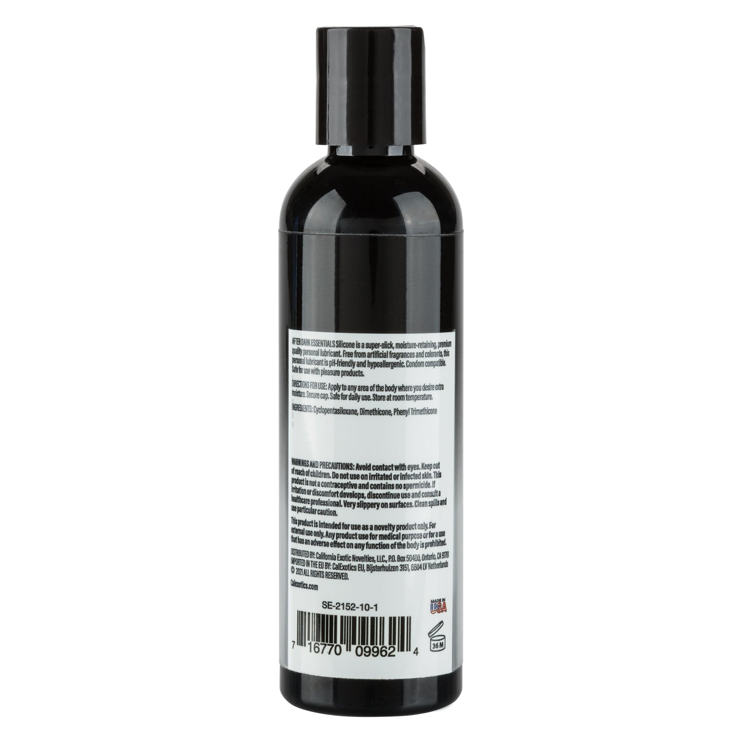 After Dark Essentials Silicone-Based Personal Lubricant - 4fl. Oz./ 120ml | 716770099624 | Available at EroticWarehouse.com