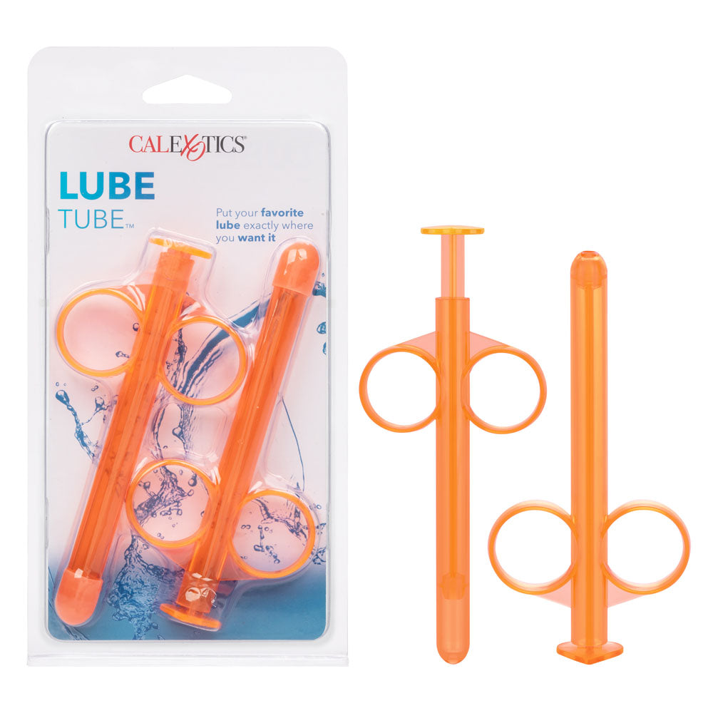 Lube Tube - Orange | 716770094216 | Available at EroticWarehouse.com