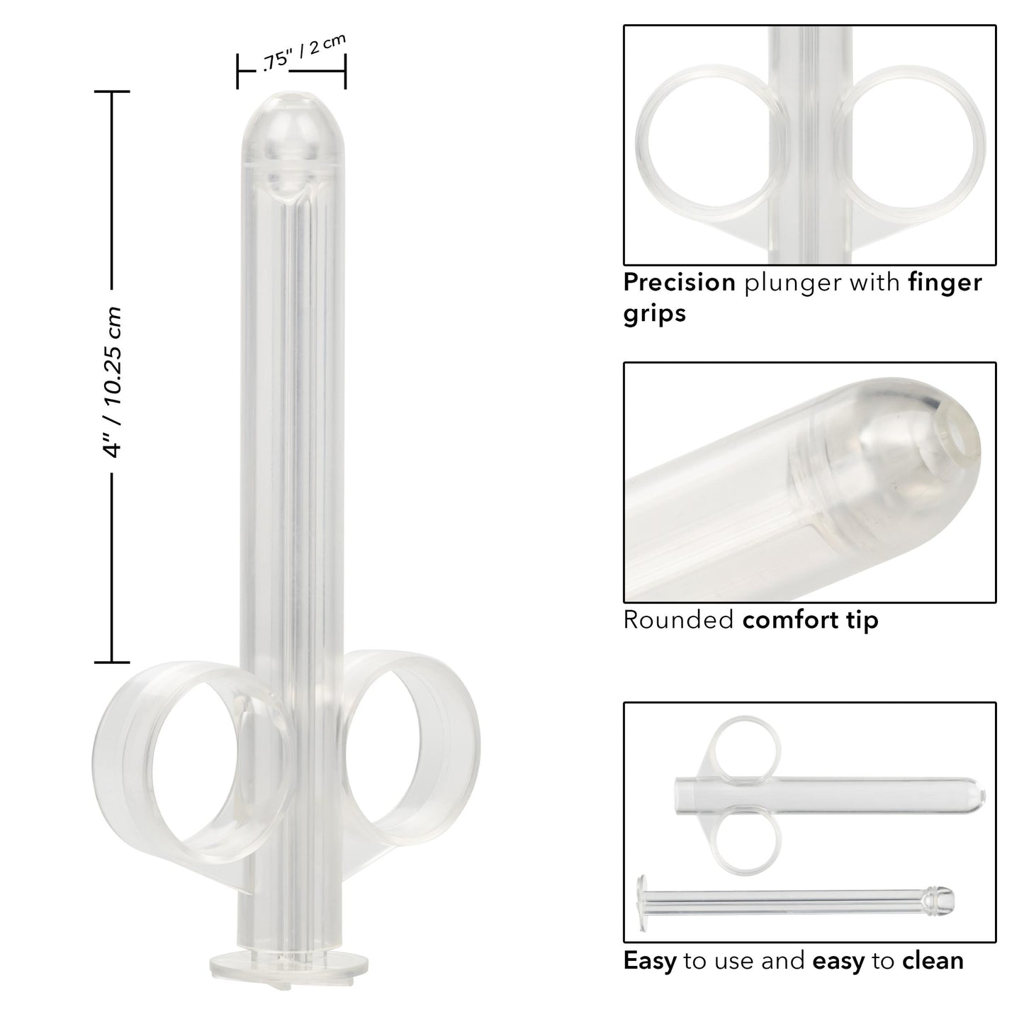 Xl Lube Tube - Clear | 716770102843 | Available at EroticWarehouse.com