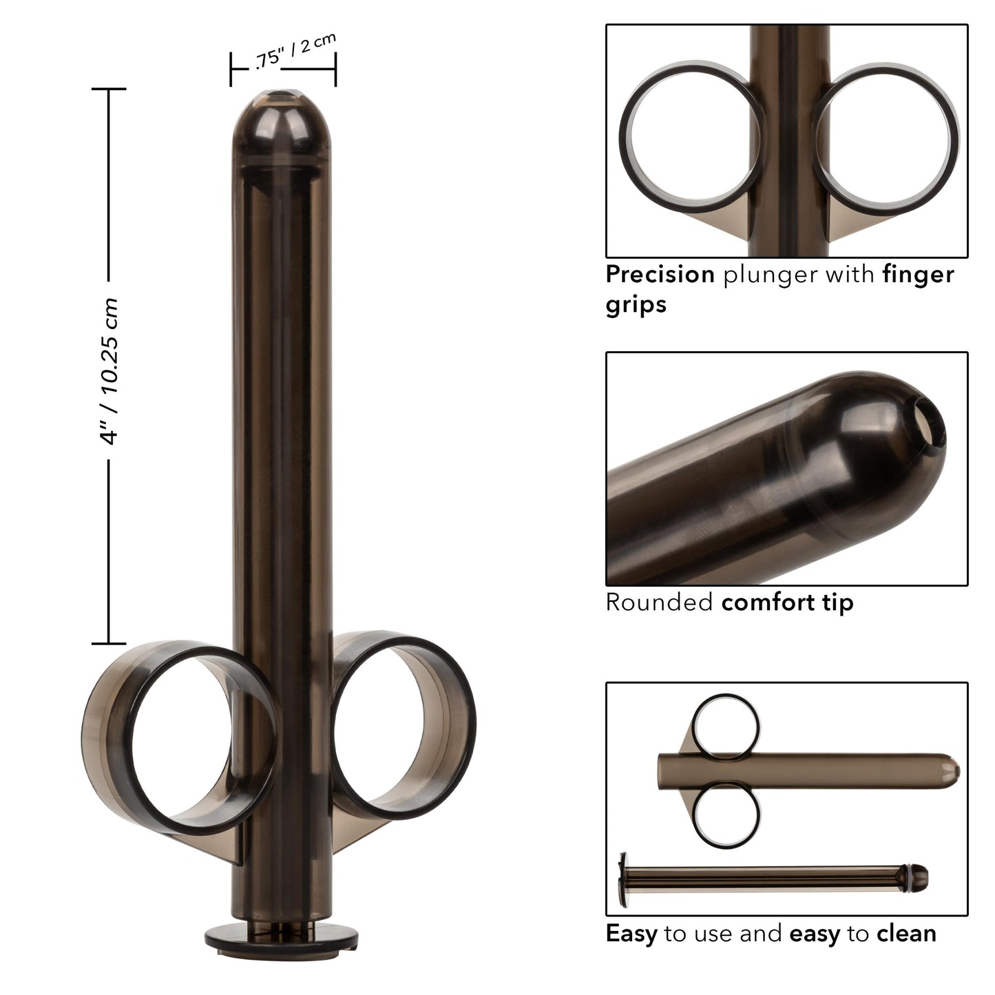 Xl Lube Tube - Smoke | 716770102850 | Available at EroticWarehouse.com