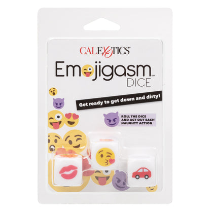 Emojigasm Dice | 716770095800 | Available at EroticWarehouse.com