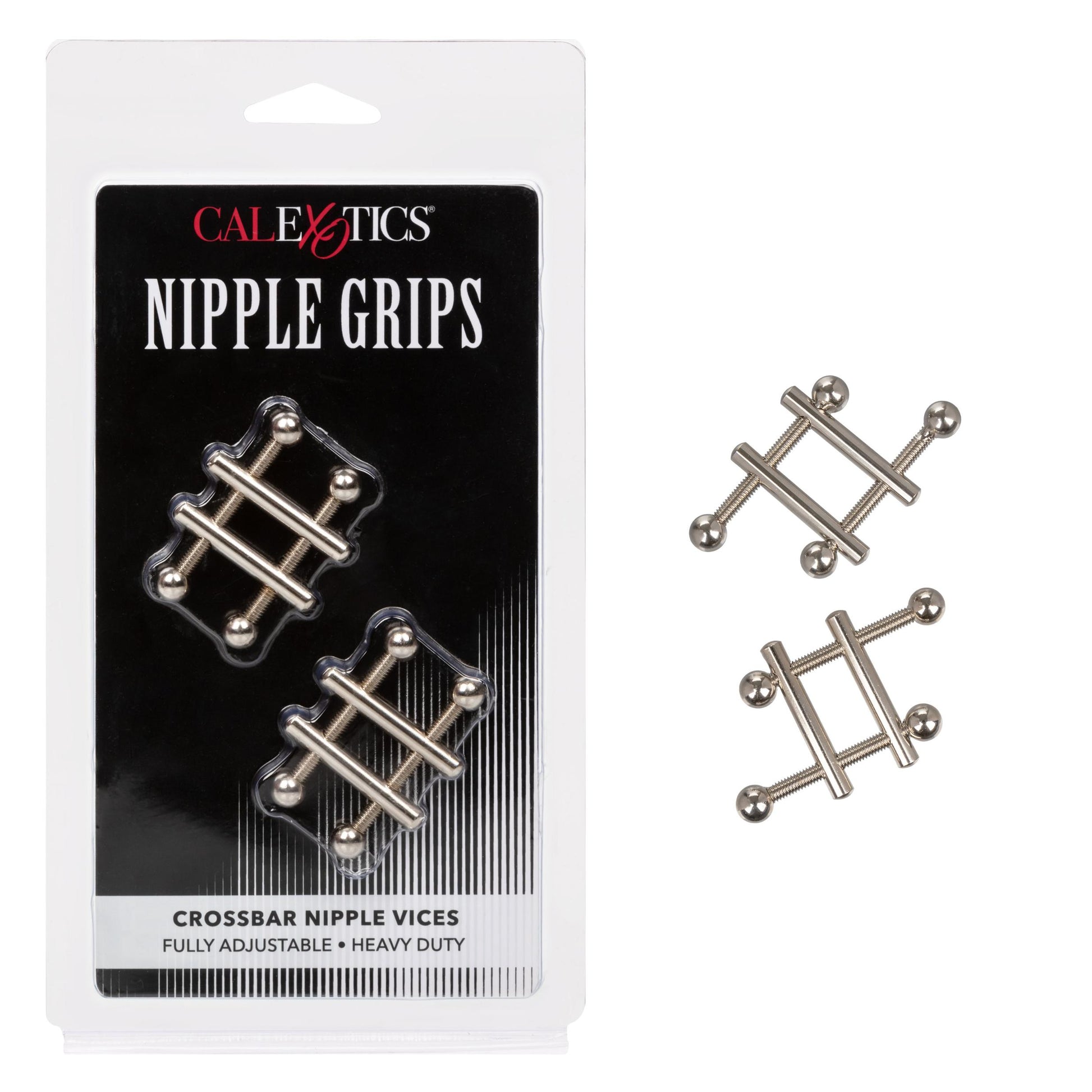 Nipple Grips Crossbar Nipple Vices | 716770097439 | Available at EroticWarehouse.com