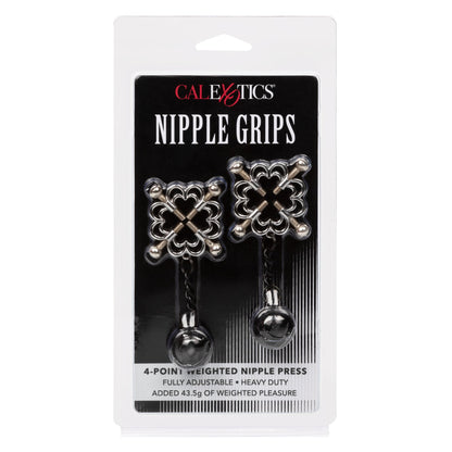 Nipple Grips 4-Point Weighted Nipple Press | 716770097446 | Available at EroticWarehouse.com