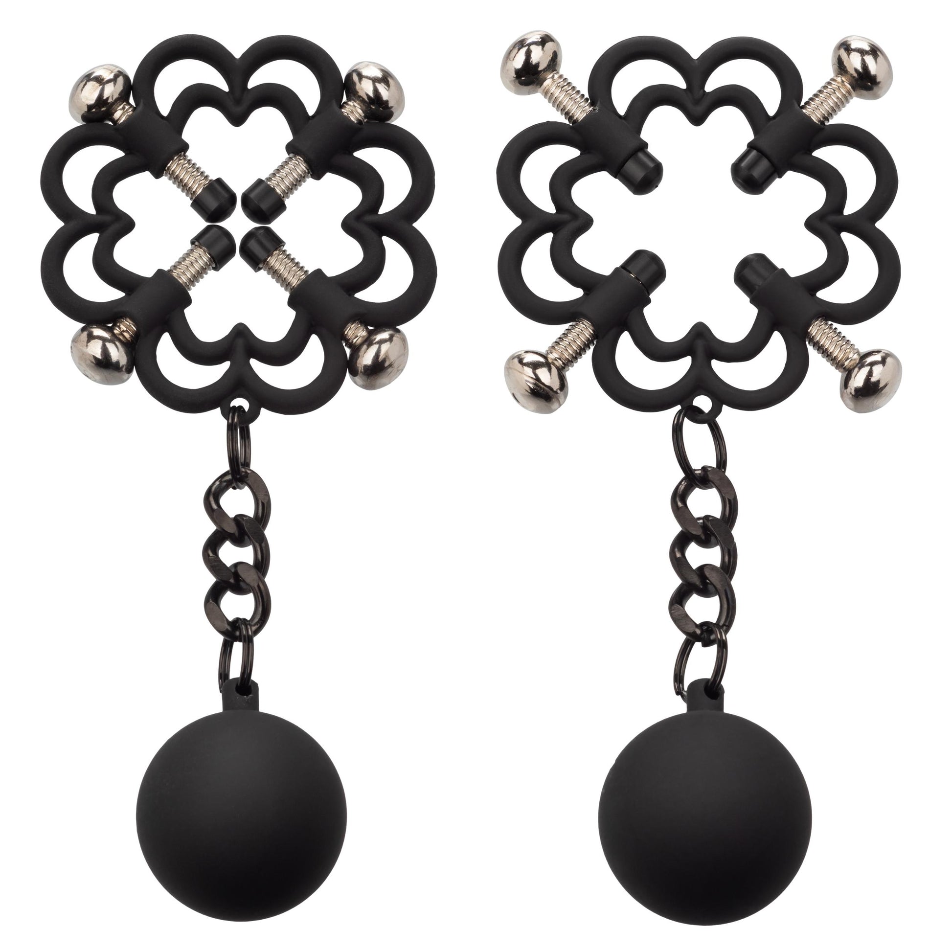 Nipple Grips Power Grip 4-Point Weighted Nipple Press | 716770100924 | Available at EroticWarehouse.com