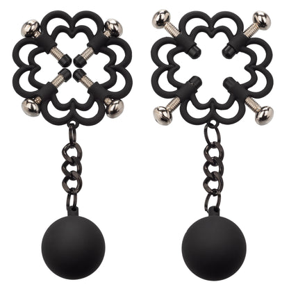 Nipple Grips Power Grip 4-Point Weighted Nipple Press | 716770100924 | Available at EroticWarehouse.com