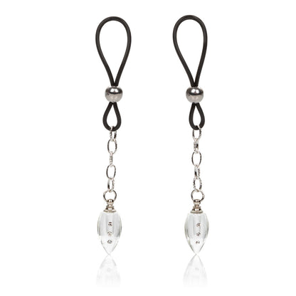 Nipple Play Non-Piercing Nipple Jewelry Crystal Teardrop | 716770091079 | Available at EroticWarehouse.com