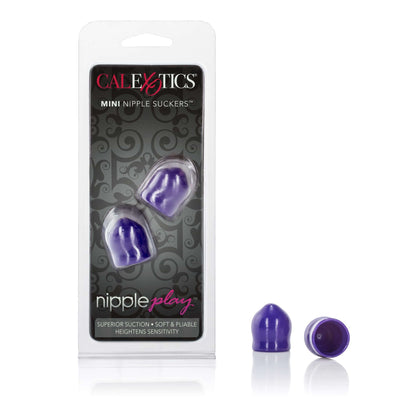 Nipple Play Mini Nipple Suckers - Purple | 716770055651 | Available at EroticWarehouse.com