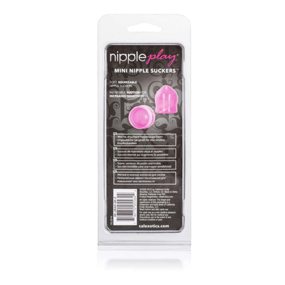 Nipple Play Mini Nipple Suckers - Pink | 716770055644 | Available at EroticWarehouse.com