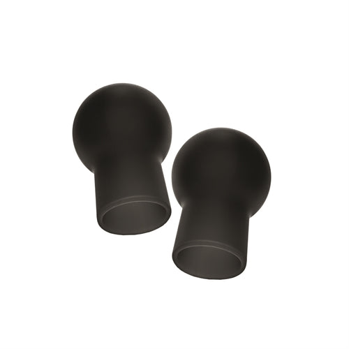Nipple Play Silicone Advanced Nipple Suckers - Black | 716770083487 | Available at EroticWarehouse.com