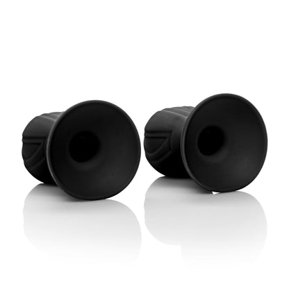 Nipple Play Silicone Pro Nipple Suckers - Black | 716770089588 | Available at EroticWarehouse.com