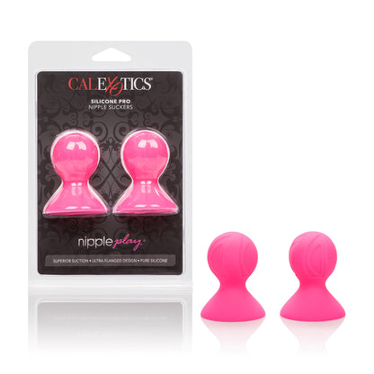Nipple Play Silicone Pro Nipple Suckers - Pink | 716770089595 | Available at EroticWarehouse.com