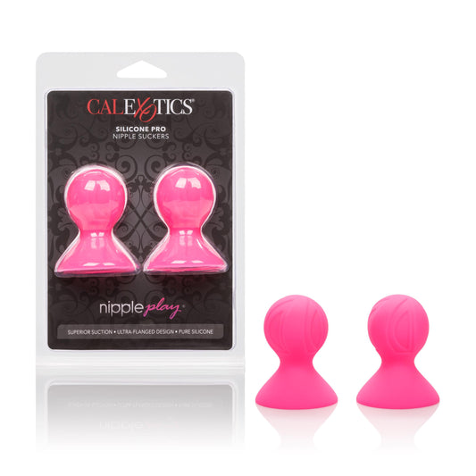Nipple Play Silicone Pro Nipple Suckers - Pink | 716770089595 | Available at EroticWarehouse.com