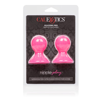 Nipple Play Silicone Pro Nipple Suckers - Pink | 716770089595 | Available at EroticWarehouse.com