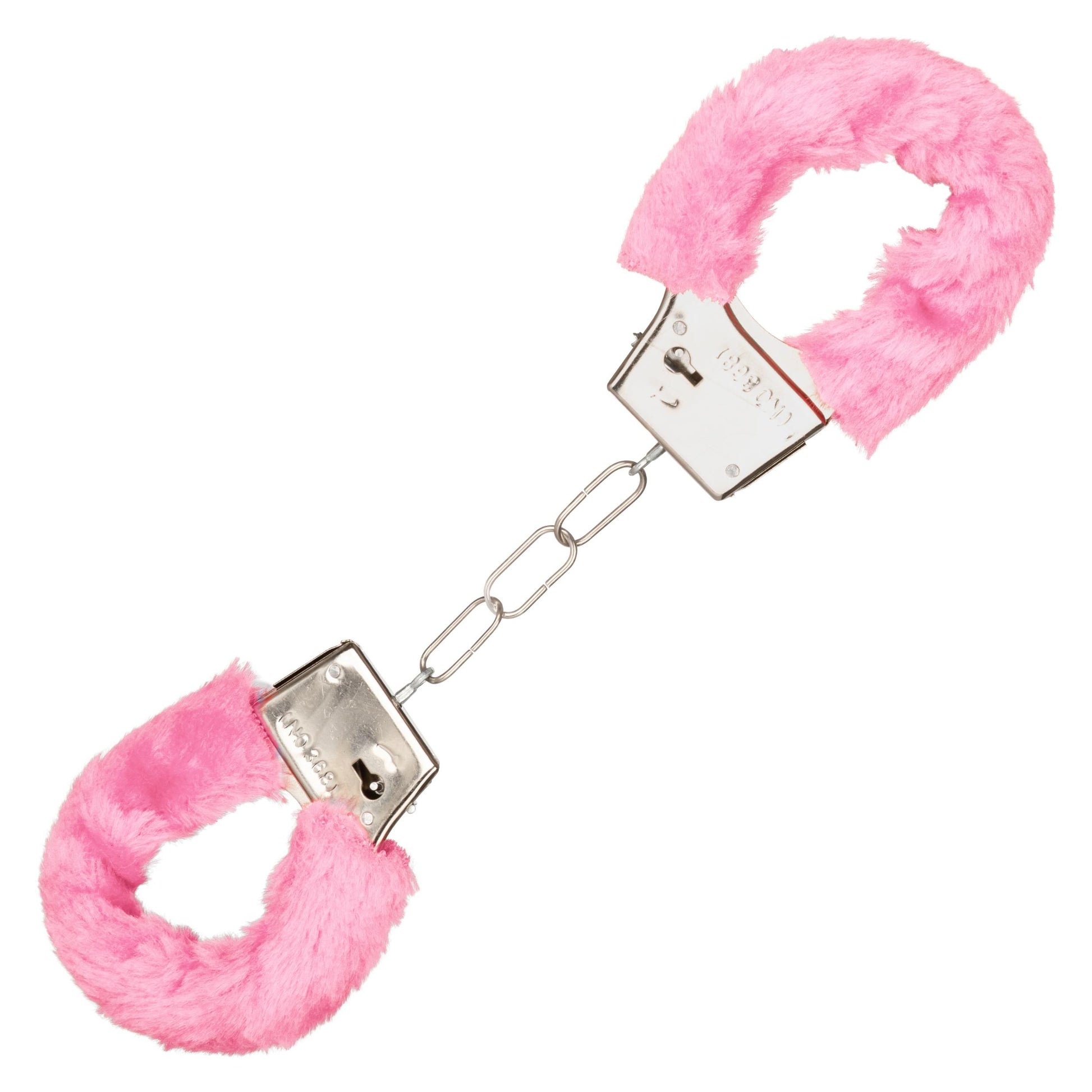 Playful Furry Cuffs - Pink | 716770099259 | Available at EroticWarehouse.com