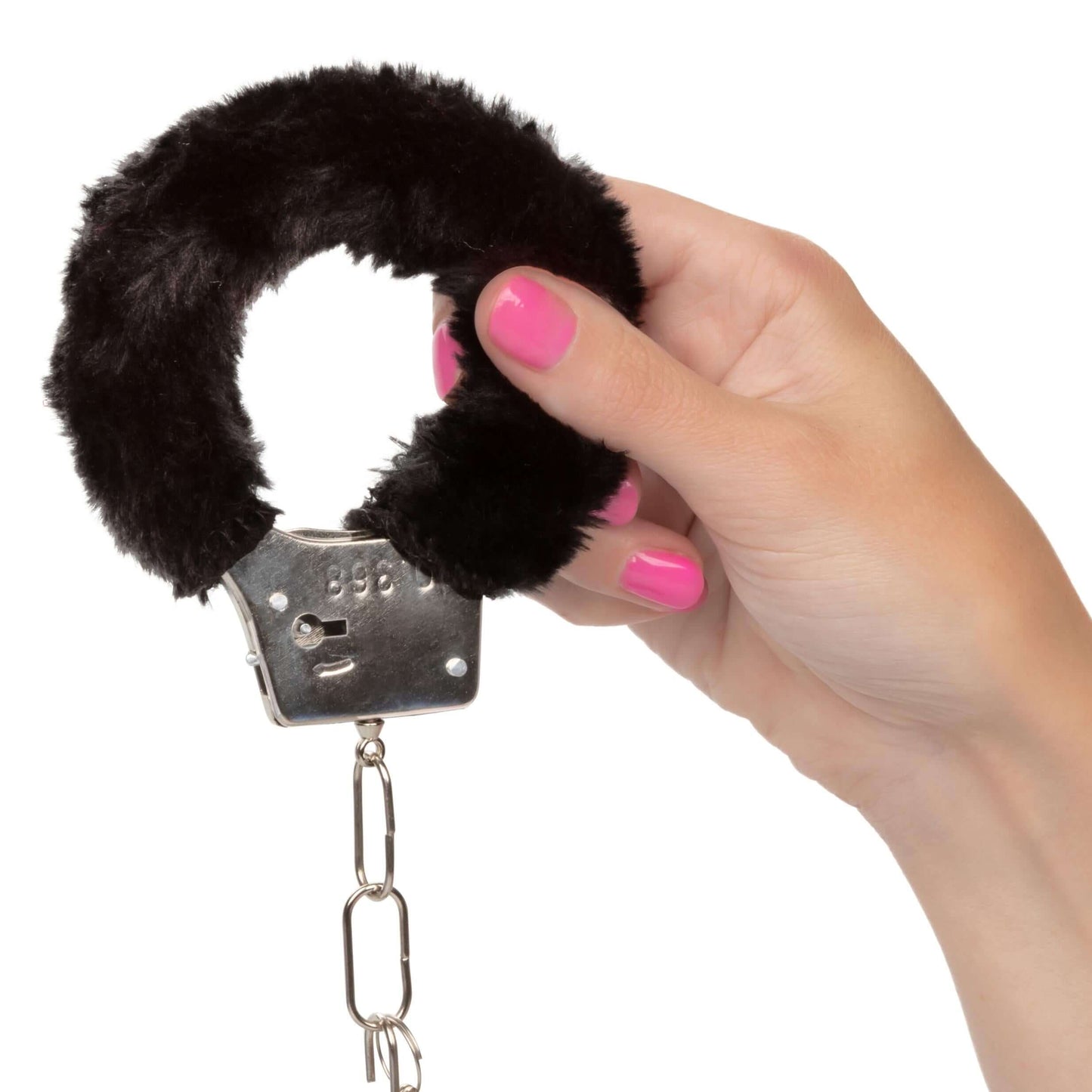 Playful Furry Cuffs - Black | 716770099273 | Available at EroticWarehouse.com